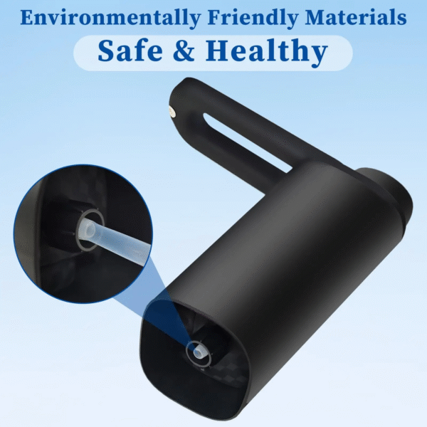 Water Bottle Pump Automatic Water Dispenser for 5 Gallon Bottle Type-C Charging Portable Electric Water Dispenser Pump (Black) - Image 6