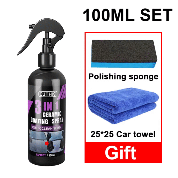 Car Ceramic Nano Coating Liquid Coatin Nano Crystal Hydrophobic Layer Polishing Paint Coating Agent Car Polish Nanos Coatings - Image 9