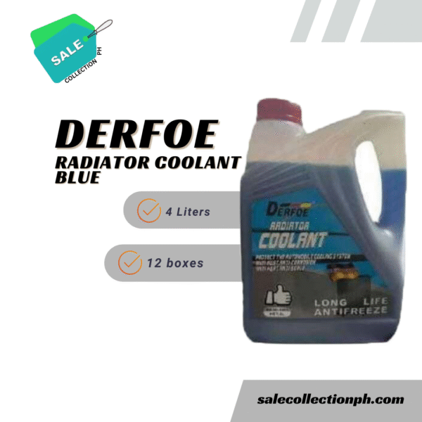 DERFOE Radiator Coolant Blue - Image 2